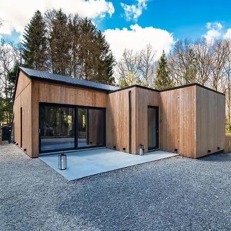In Biron With Barrel Sauna And Hot Tub Chalet *
